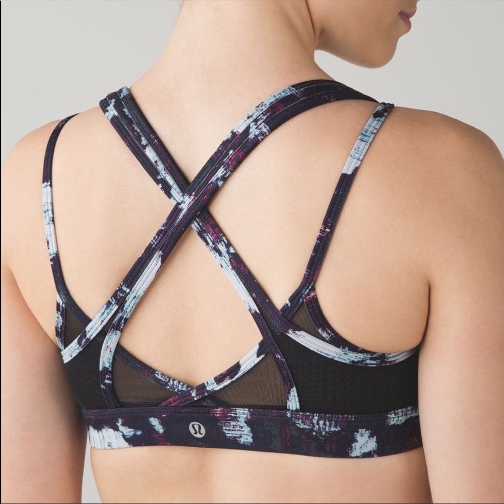 Lululemon Get Down Static Blossom Sports Bra